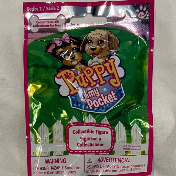 Puppy In My Pocket Series 2, Blind Bag Collectible Figure, Lot of 6 - NEW! - Picture 2 of 3